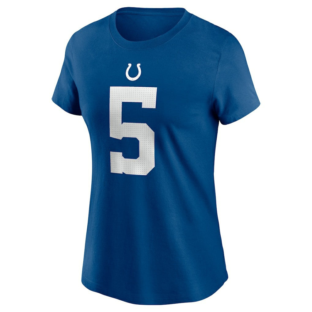 Nike Anthony Richardson Indianapolis Colts Women's Player Name & Number T-Shirt Royal