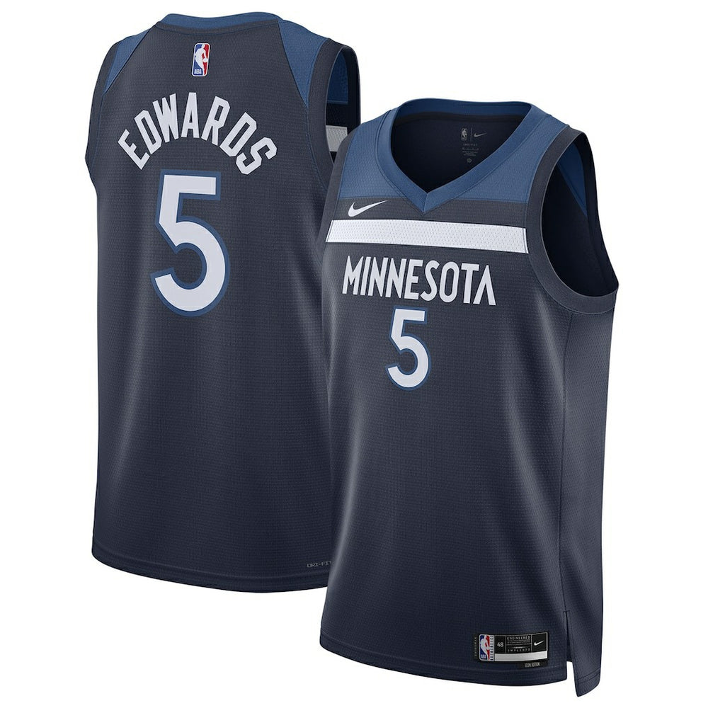 Anthony Edwards Minnesota Timberwolves Unisex Swingman Jersey Icon Edition Navy | Nike outlet