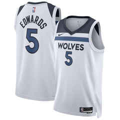 Anthony Edwards Minnesota Timberwolves Unisex Swingman Jersey Association Edition White | Nike for sale
