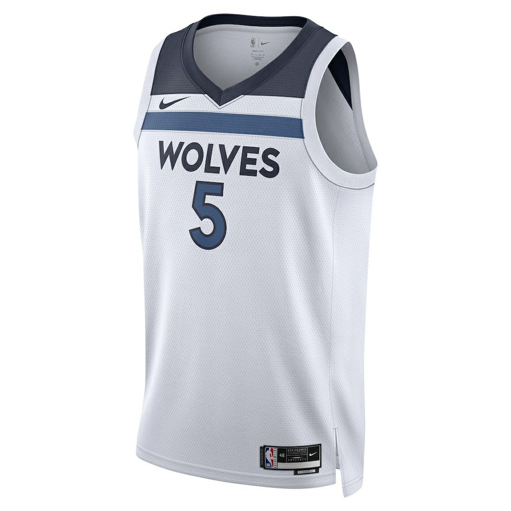 Anthony Edwards Minnesota Timberwolves Unisex Swingman Jersey Association Edition White | Nike for sale
