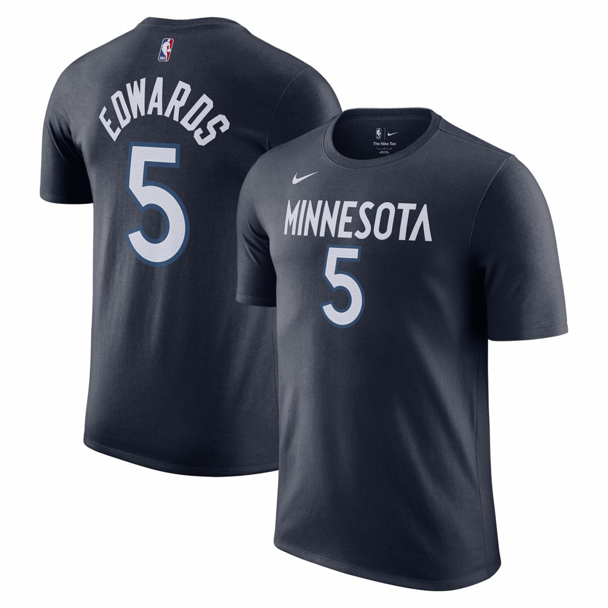 Anthony Edwards Minnesota Timberwolves Icon 2022/23 Name & Number T-Shirt Navy | Nike outlet