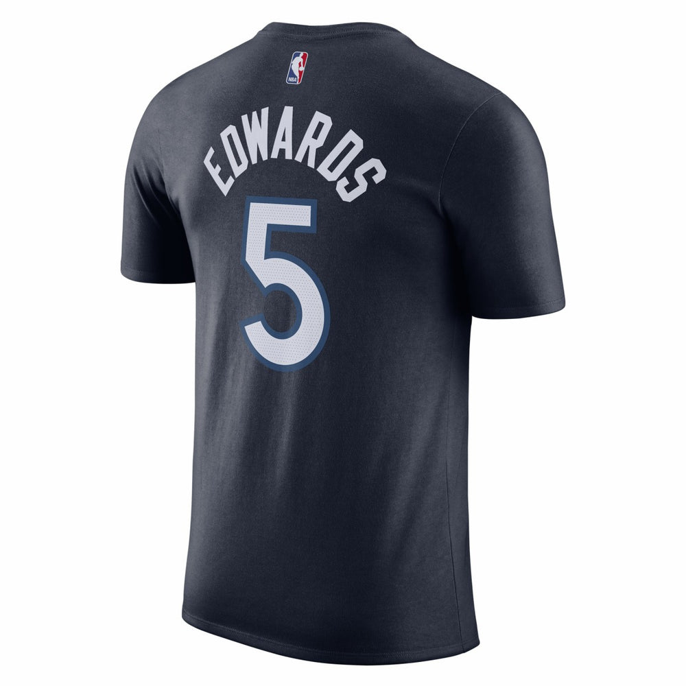 Anthony Edwards Minnesota Timberwolves Icon 2022/23 Name & Number T-Shirt Navy | Nike outlet