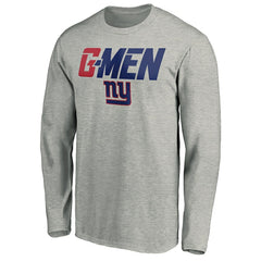New York Giants Hometown Collection G-Men Long Sleeve T-Shirt Gray
