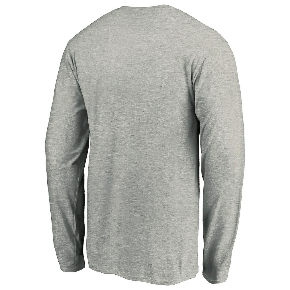 Las Vegas Raiders Hometown Collection Raider Nation Long Sleeve T-Shirt Gray