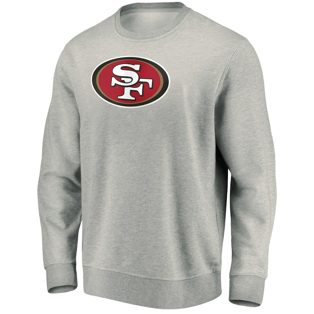San Francisco 49ers Pullover Sweatshirt Gray