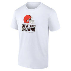 Cleveland Browns Team Lockup T-Shirt White