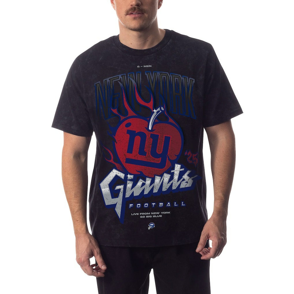 New York Giants The Wild Collective Unisex Tour Band T-Shirt Black