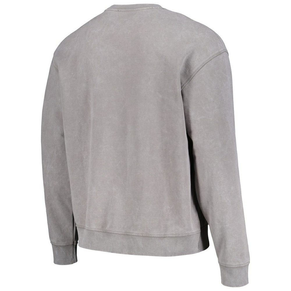 San Francisco 49ers The Wild Collective Unisex Distressed Pullover Sweatshirt Gray