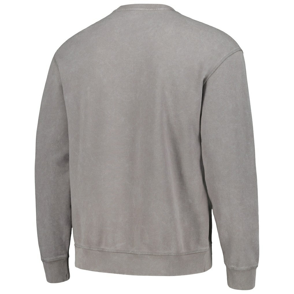 Cincinnati Bengals The Wild Collective Unisex Distressed Pullover Sweatshirt Gray