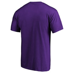 Minnesota Vikings Team Lockup T-Shirt Purple