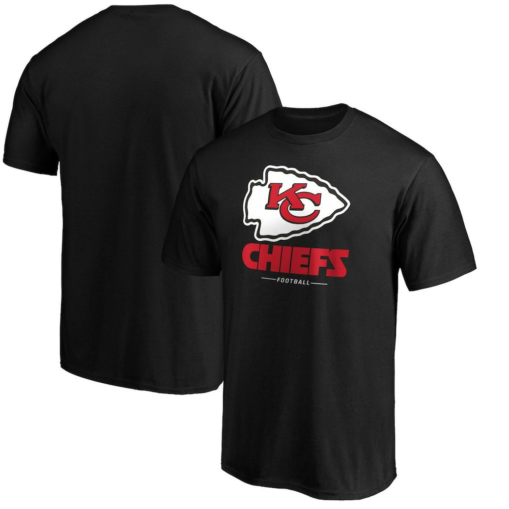 Kansas City Chiefs Team Lockup T-Shirt Black