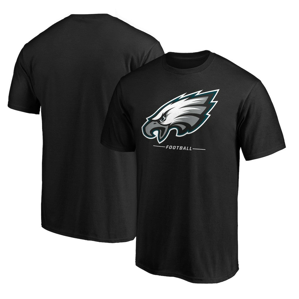 Philadelphia Eagles Team Lockup T-Shirt Black