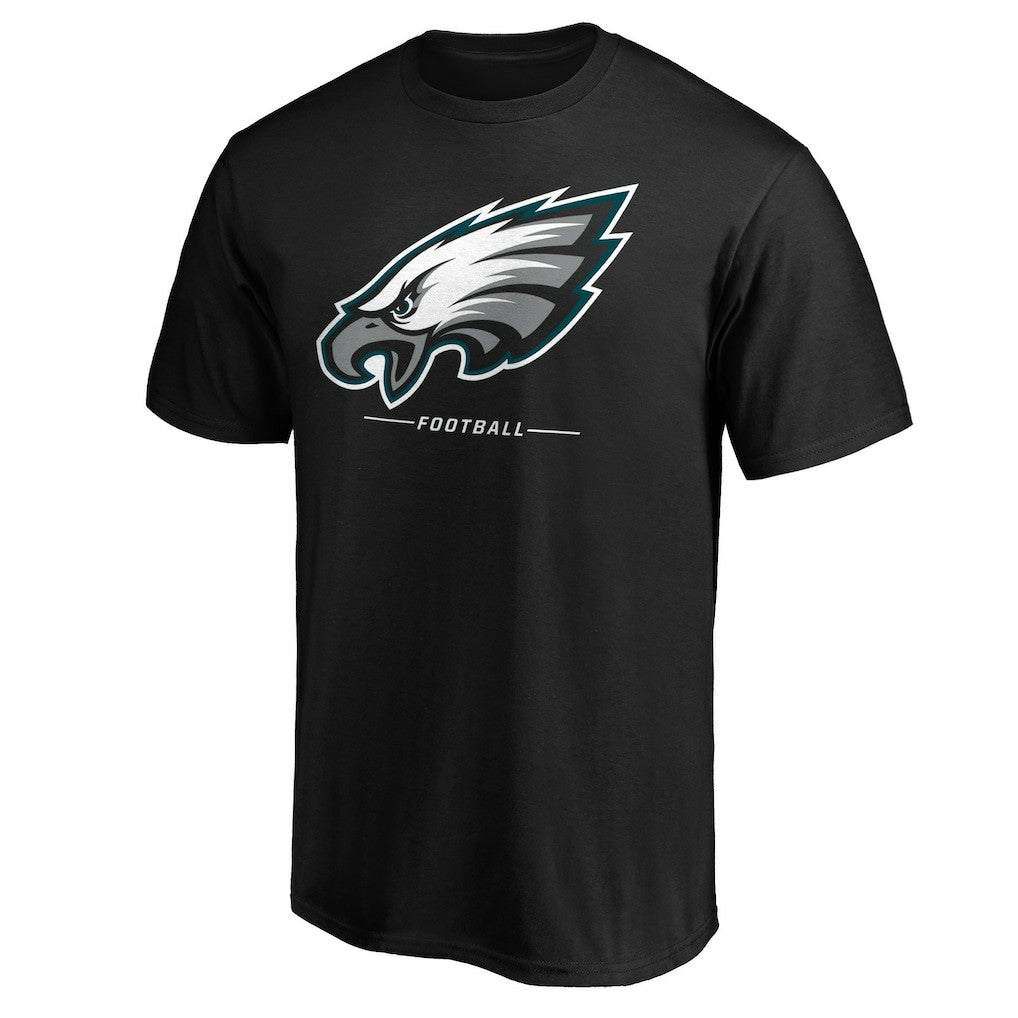 Philadelphia Eagles Team Lockup T-Shirt Black