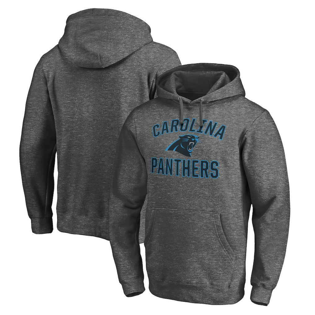 Carolina Panthers Victory Arch Pullover Hoodie Charcoal