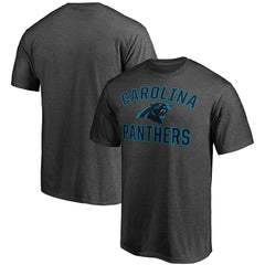 Fanatics Carolina Panthers Victory Arch T-Shirt Heather Charcoal