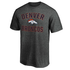 Fanatics Denver Broncos Victory Arch T-Shirt Heather Charcoal