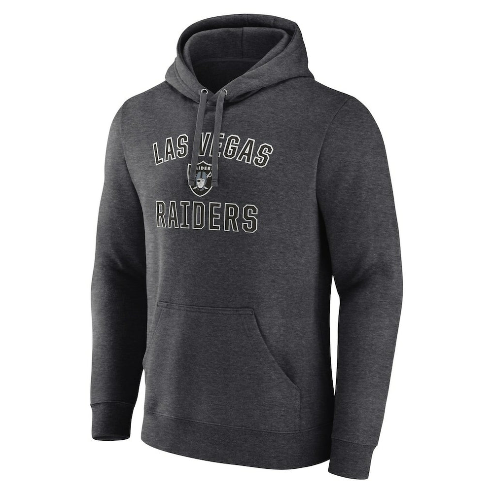 Las Vegas Raiders Victory Arch Pullover Hoodie Charcoal