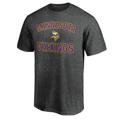 Fanatics Minnesota Vikings Victory Arch T-Shirt Heather Charcoal