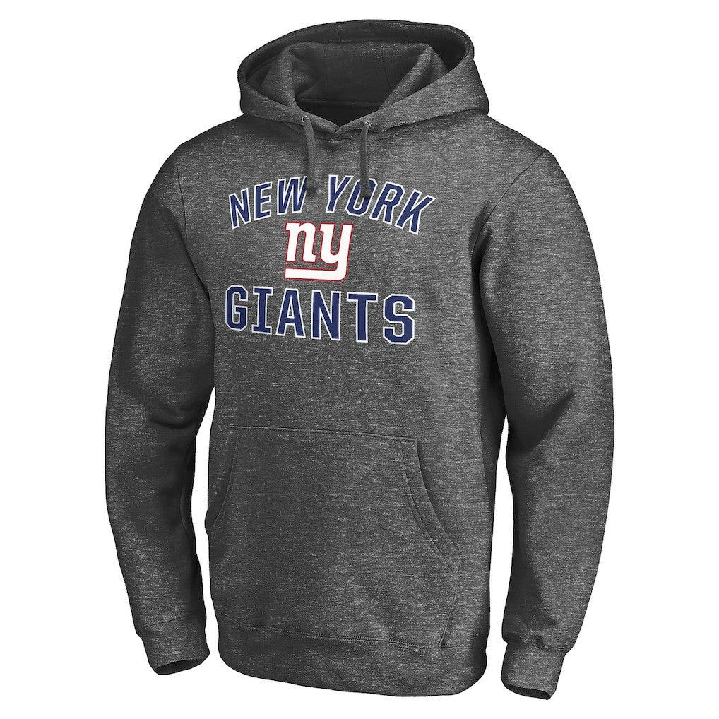 New York Giants Victory Arch Pullover Hoodie Charcoal