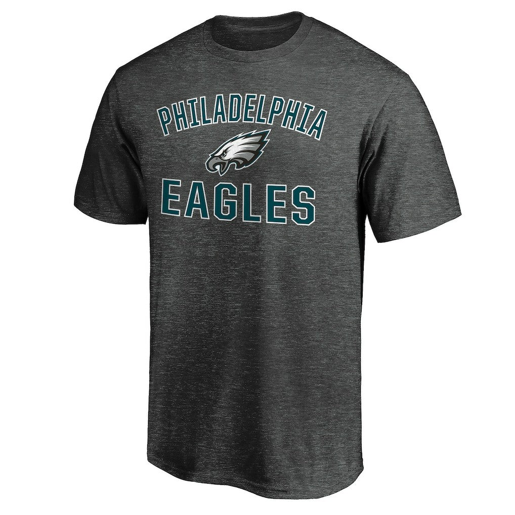 Fanatics Philadelphia Eagles Victory Arch T-Shirt Heather Charcoal