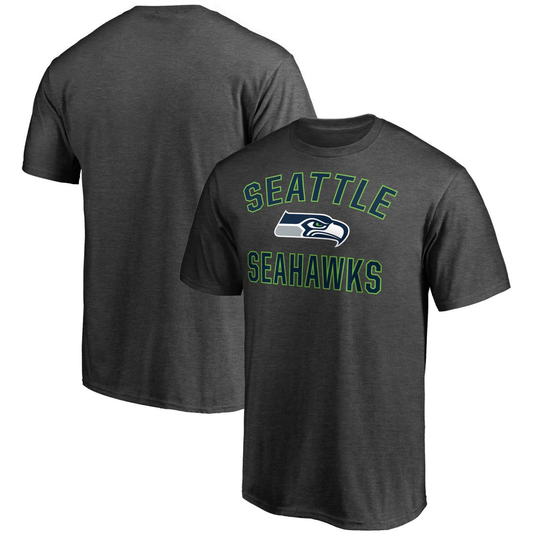 Fanatics Seattle Seahawks Victory Arch T-Shirt Heather Charcoal