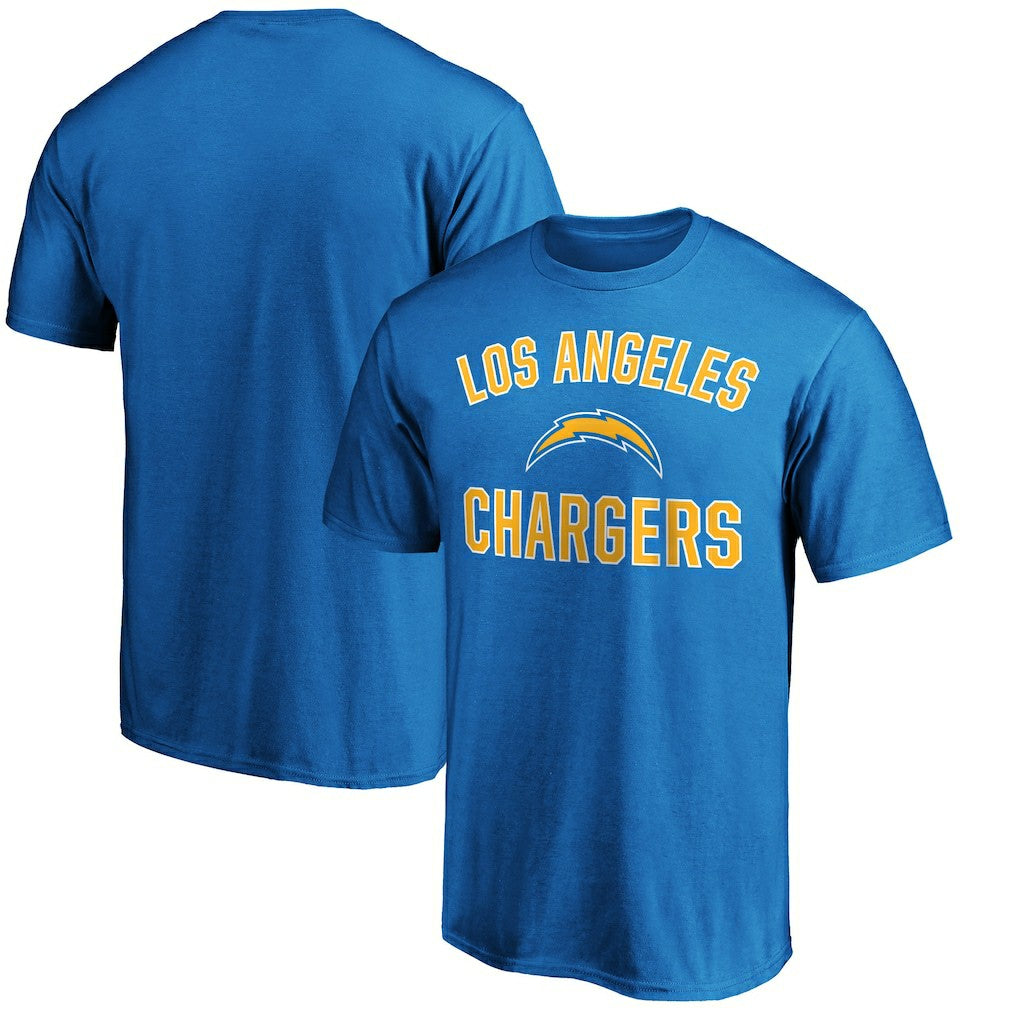 Fanatics Los Angeles Chargers Victory Arch T-Shirt Powder Blue