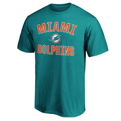 Fanatics Miami Dolphins Victory Arch T-Shirt Aqua