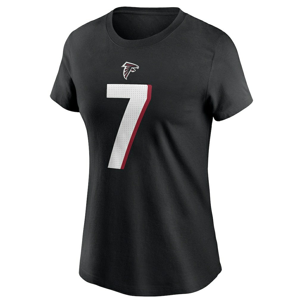 Nike Bijan Robinson Atlanta Falcons Women's Player Name & Number T-Shirt Black