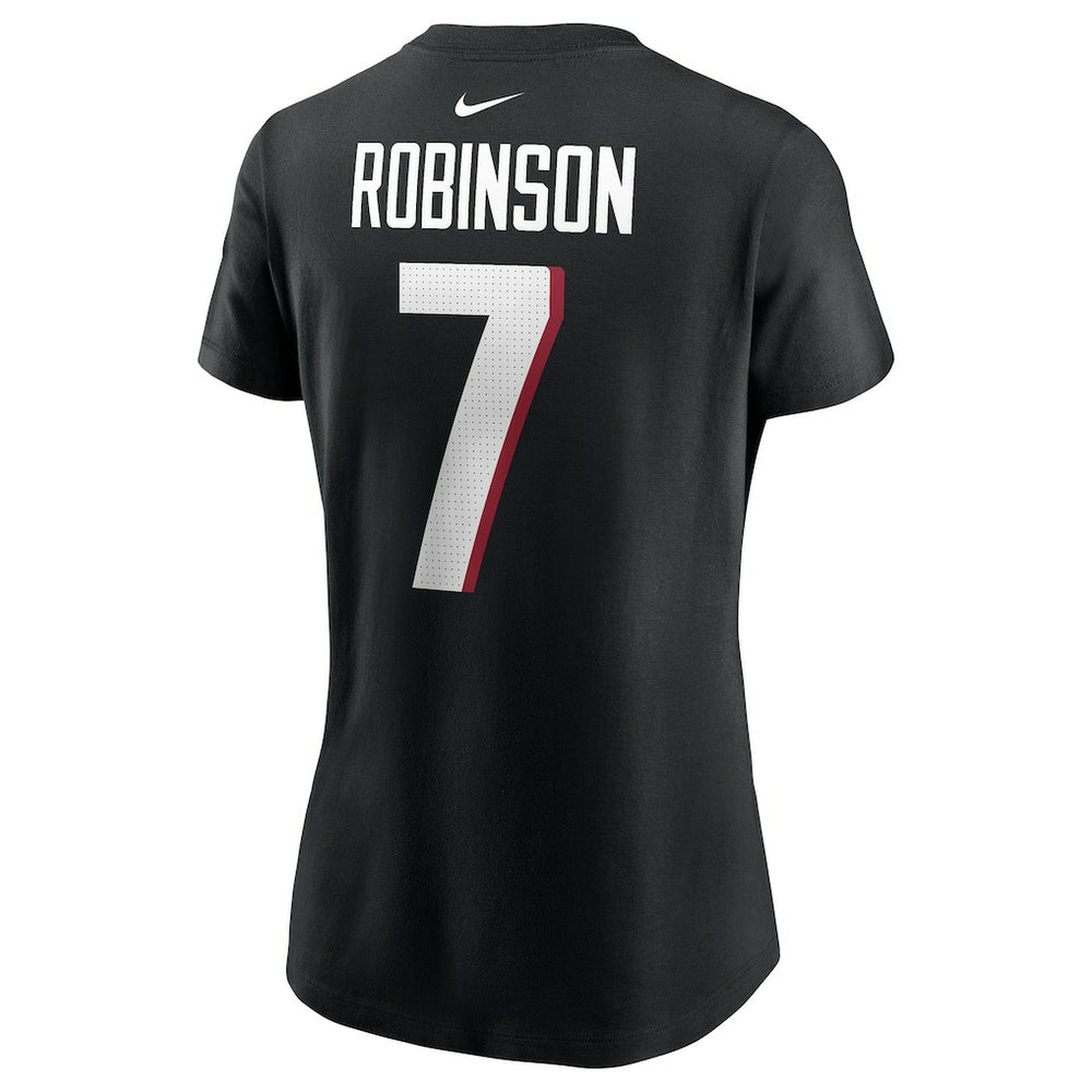 Nike Bijan Robinson Atlanta Falcons Women's Player Name & Number T-Shirt Black