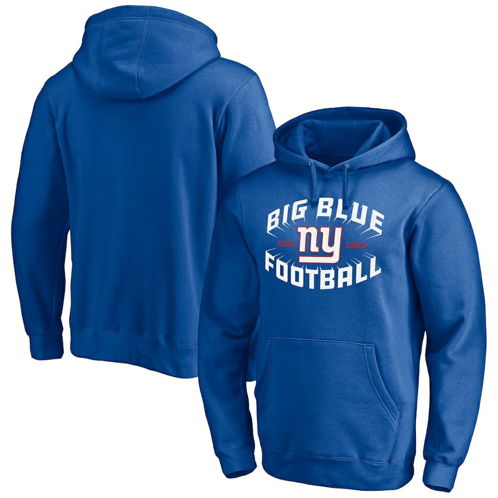 New York Giants Hometown Collection Sweep Pullover Hoodie Royal