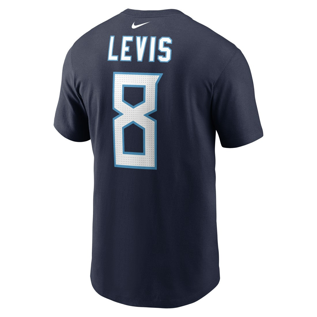 Nike Will Levis Tennessee Titans Player Name & Number T-Shirt Navy