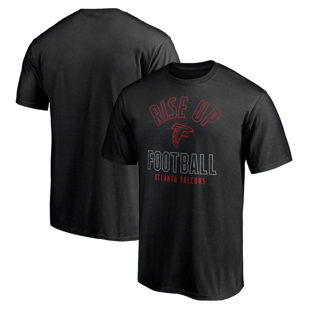 Atlanta Falcons Nickname Arc T-Shirt Black