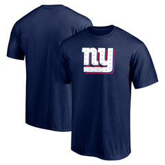 New York Giants Red White and Team T-Shirt Navy