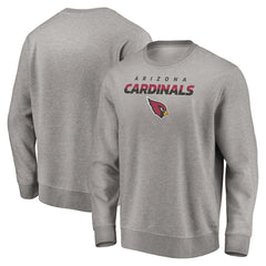 Arizona Cardinals Elevate Play Pullover Sweatshirt Gray