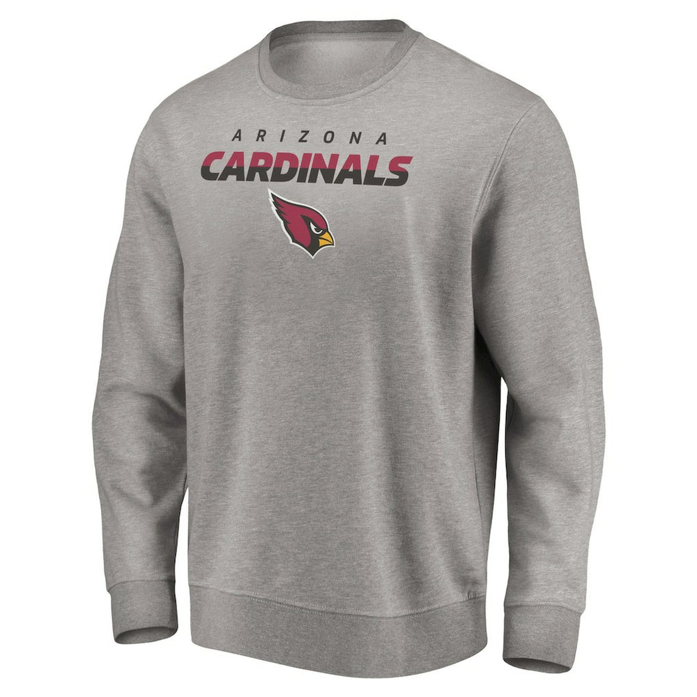 Arizona Cardinals Elevate Play Pullover Sweatshirt Gray