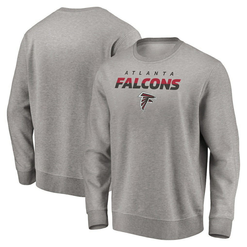 Atlanta Falcons Elevate Play Pullover Sweatshirt Gray