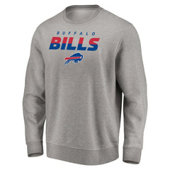 Buffalo Bills Elevate Play Pullover Sweatshirt Gray