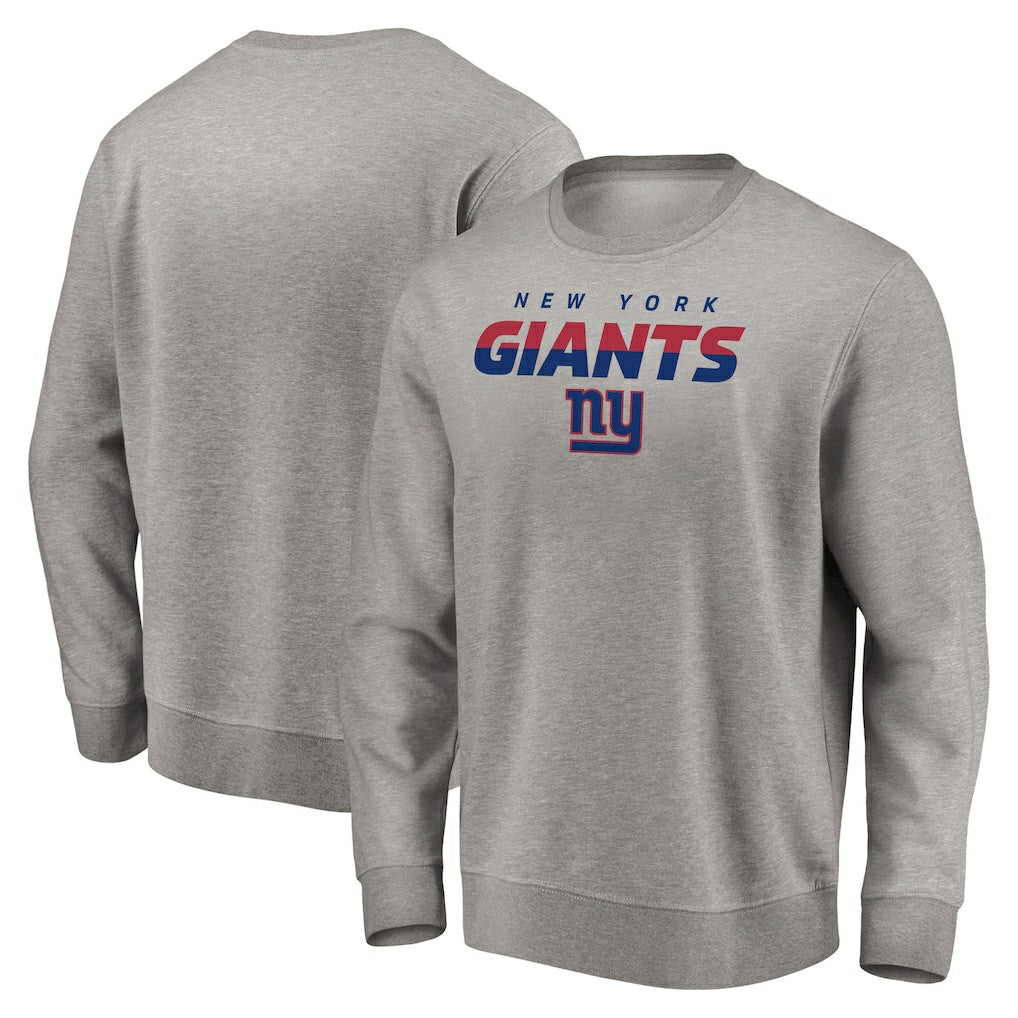 New York Giants Elevate Play Pullover Sweatshirt Gray