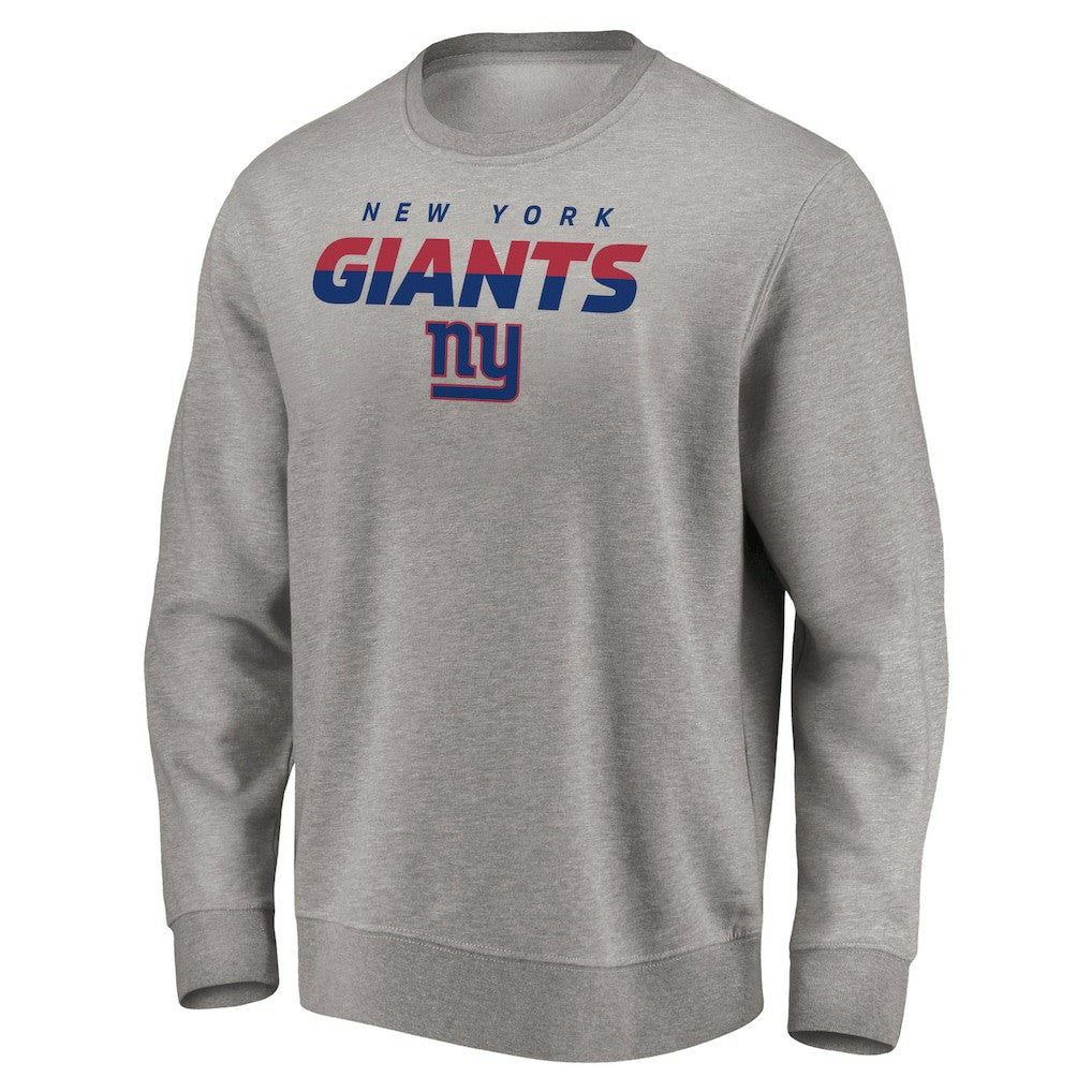 New York Giants Elevate Play Pullover Sweatshirt Gray