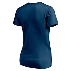 Chicago Bears Women's Long Stride V-Neck T-Shirt Navy