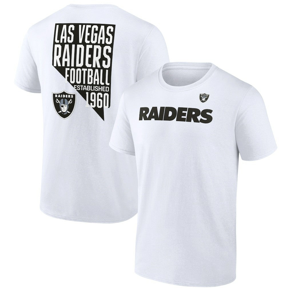 Las Vegas Raiders Hot Shot T-Shirt White