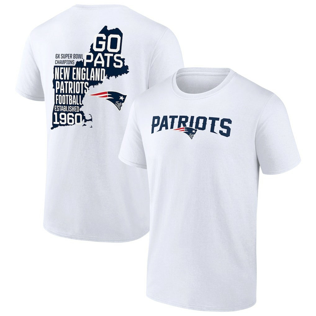 New England Patriots Hot Shot T-Shirt White