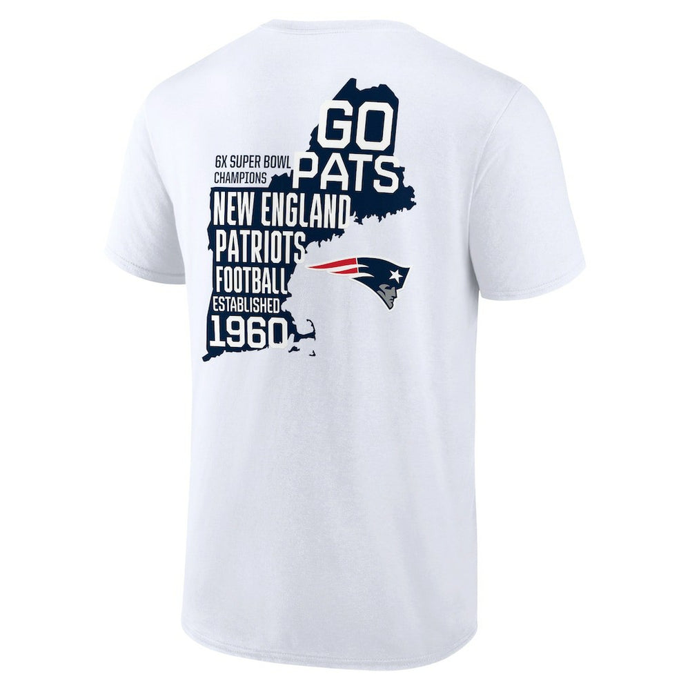 New England Patriots Hot Shot T-Shirt White
