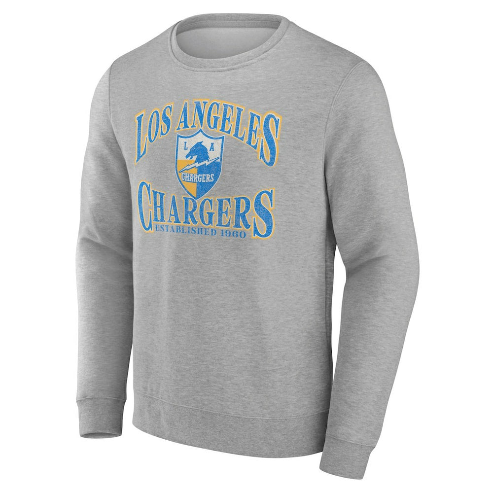 Los Angeles Chargers Playability Pullover Sweatshirt Gray