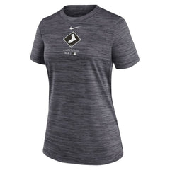 Chicago White Sox Nike Women's City Connect Practice Velocity T-Shirt - Charcoal - Nike on Sale