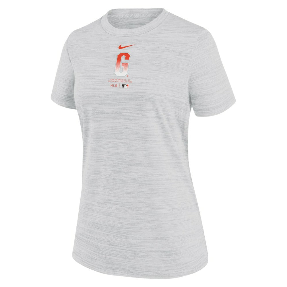 San Francisco Giants Nike Women's City Connect Practice Velocity T-Shirt - White - Nike Online
