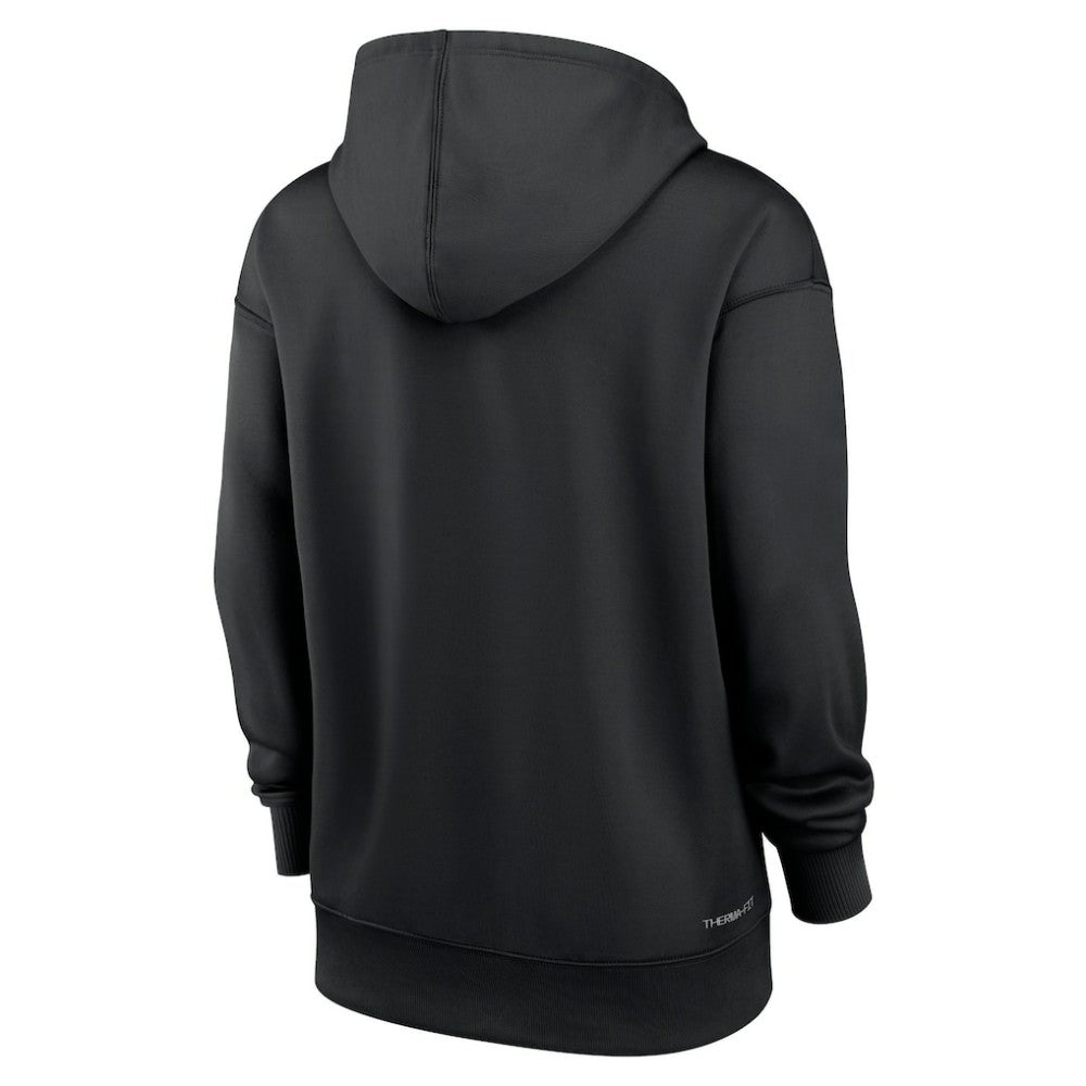 Colorado Rockies Nike Women's Authentic Collection Performance Pullover Hoodie - Black - Nike Sale