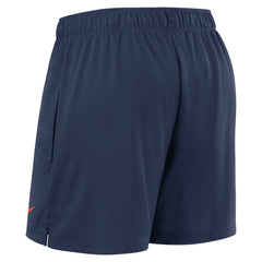 Houston Astros Nike Women's Authentic Collection Knit Shorts - Navy - Nike Lifestyle
