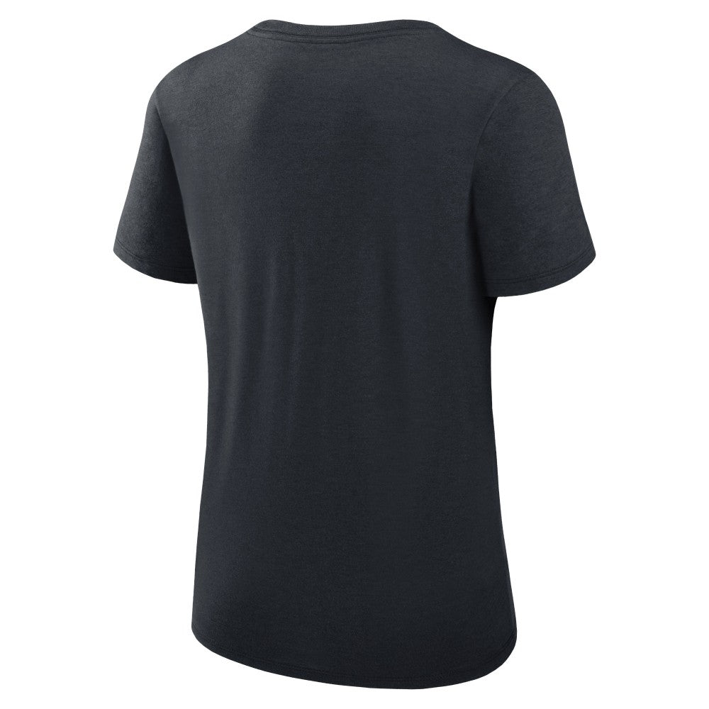 Minnesota Twins Nike Women's Authentic Collection Performance Scoop Neck T-Shirt - Navy - Nike on Sale