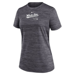 Chicago White Sox Nike Women's Authentic Collection Velocity Performance T-Shirt - Black - Nike Online